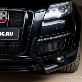 Боковые накладки на бампер ABT на Audi Q7