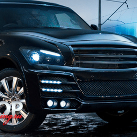 Решетка радиатора Carat на Infiniti QX80 (QX56)