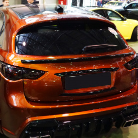 Нижний спойлер Renegade на Infiniti QX70 (FX35, 37, 50)