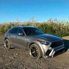Аэродинамический обвес Renegade V2 SLIM на Infiniti QX70 (FX35, 37, 50)