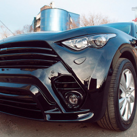 Аэродинамический обвес Renegade V2 SLIM на Infiniti QX70 (FX35, 37, 50)