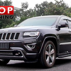 Дефлекторы окон Chrome Line на Jeep Grand Cherokee WK2