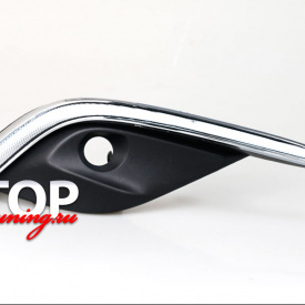 ДХО с поворотниками в бампер на Mazda 6 GJ