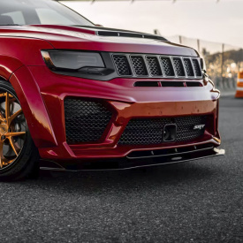 Передний бампер Tyrannos V3 на Jeep Grand Cherokee WK2