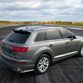 Диффузор заднего бампера Renegade на Audi Q7