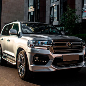 Передний бампер GR-Sport на Toyota Land Cruiser 200
