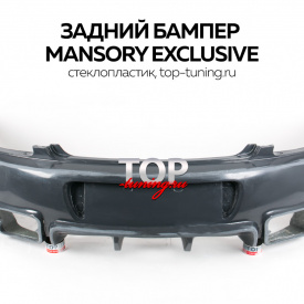 Задний бампер Mansory Exclusive на Bentley Continental GT 