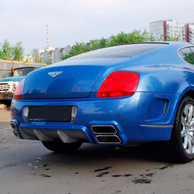 Задний бампер Mansory Exclusive на Bentley Continental GT 