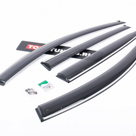 Дефлекторы окон Chrome Line на Chevrolet Captiva