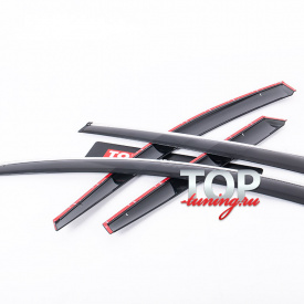 Дефлекторы окон Chrome Line на Chevrolet Captiva