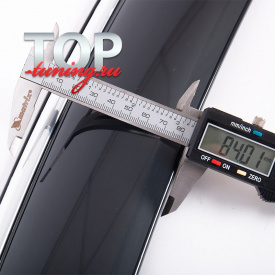 Дефлекторы окон Chrome Line на Chevrolet Captiva