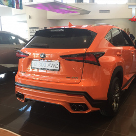 Оригинальный обвес TRD для Lexus NX F-Sport 