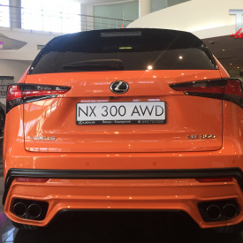 Оригинальный обвес TRD для Lexus NX F-Sport 