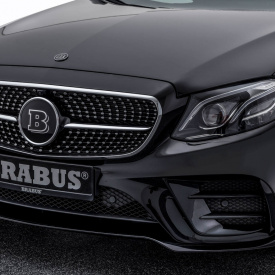 Спойлер BRABUS на передний бампер W213 E klass AMG Pack