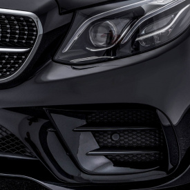 Молдинги BRABUS в передний бампер MB E class W213 AMG PACK