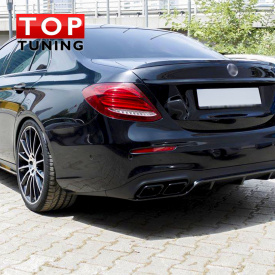 Диффузор E63 S для заднего бампера Mercedes E W213