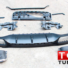 Диффузор E63 S для заднего бампера Mercedes E W213