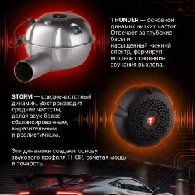 Электронная выхлопная система THOR для BMW X3