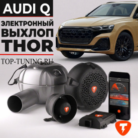 Электронная выхлопная система THOR для Audi Q2, Q3, Q5, Q6, Q7, Q8