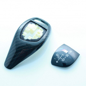 Карбоновая накладка M Performance на рукоятку АКПП для BMW X5 X6