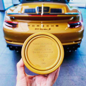 Термокружка Porsche Golden Yellow