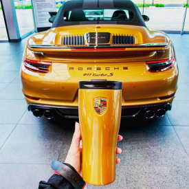 Термокружка Porsche Golden Yellow