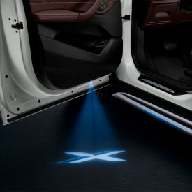 Проекторы логотипа в двери BMW (старая версия)