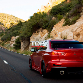 Передние крылья Accolade GT400 для Mitsubishi Lancer 10