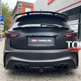 Задний бампер SVR для Infiniti QX70 (FX35, 37, 50)