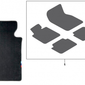 Коврики M Performance для BMW F40