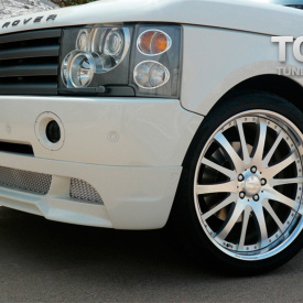 Накладка на передний бампер - обвес WALD на Range Rover 3