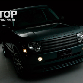 Накладка на передний бампер - обвес WALD на Range Rover 3