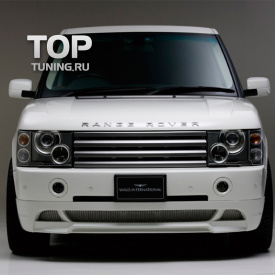Накладка на передний бампер - обвес WALD на Range Rover 3