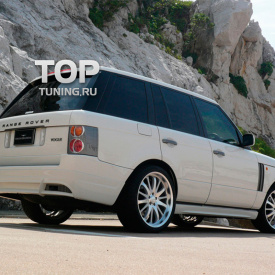 Накладки на пороги - обвес WALD на Land Rover Range Rover Vogue 3