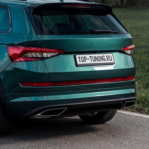 Задняя юбка RS (в сборе) для Skoda Kodiaq