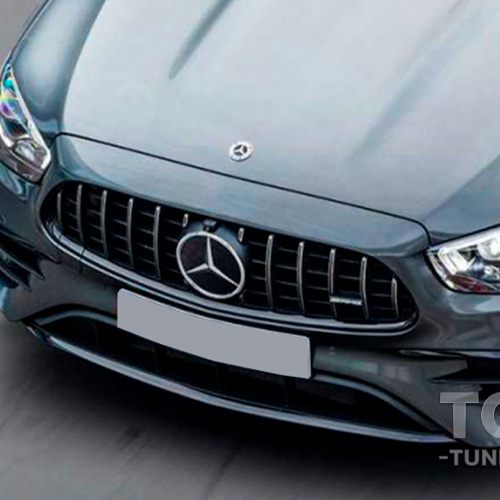 Решетка радиатора Panamericana для Mercedes E-class W213 рестайлинг