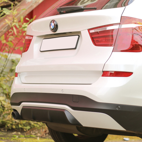 Диффузор Inline на задний бампер BMW X3 F25 (Рестайлинг)