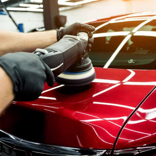 Удаление царапин на кузове автомобиля