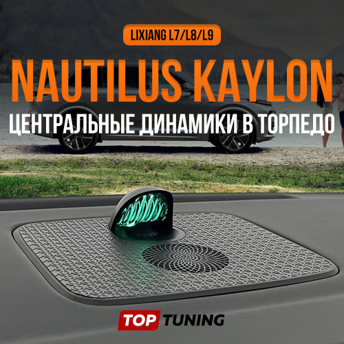 Центральный наутилус Kaylon c подсветкой в торпедо для Lixiang L7, L8, L9