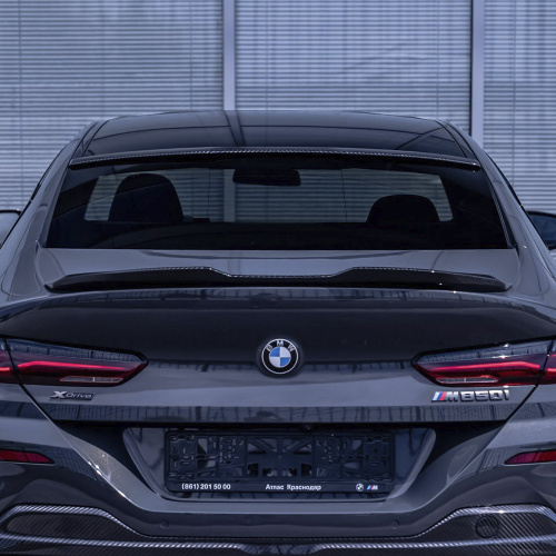 Спойлер SCL POWER на крышку багажника — Тюнинг BMW 8 (G16) 