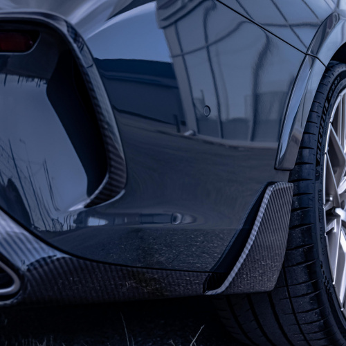 Элероны SCL POWER на задний бампер — Тюнинг BMW 8 (G16)