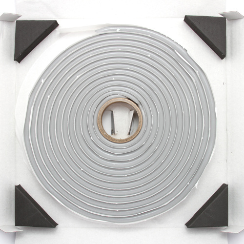 Серый герметик бутиловый JAPAN QUALITY MTF Light для вклейки стекол, лента 9.5мм х 4.57м