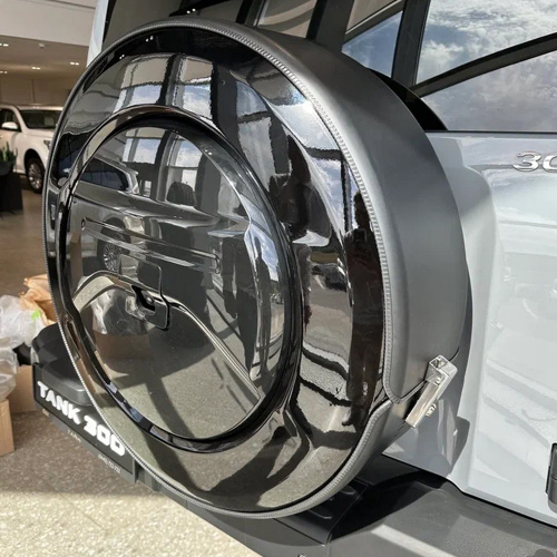 Бокс из нержавеющей стали для запасного колеса TANK 300