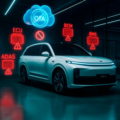 Прошивка электронных блоков Lixiang после замены