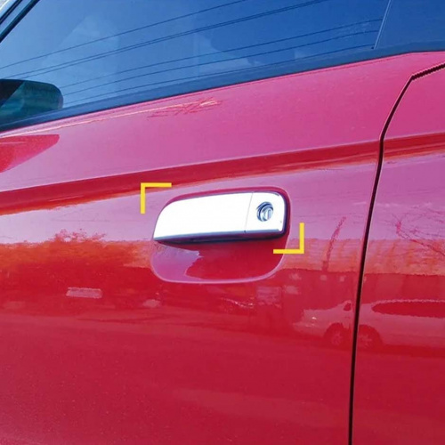Хромированные накладки из нержавеющей стали на ручки дверей Kia Soul (2009-2014)
