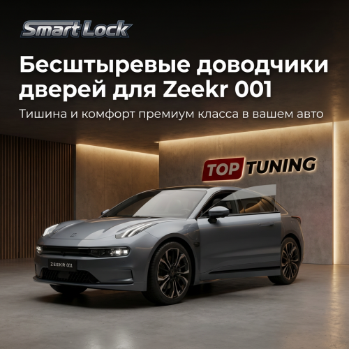 Бесштыревые доводчики дверей для Zeekr 001