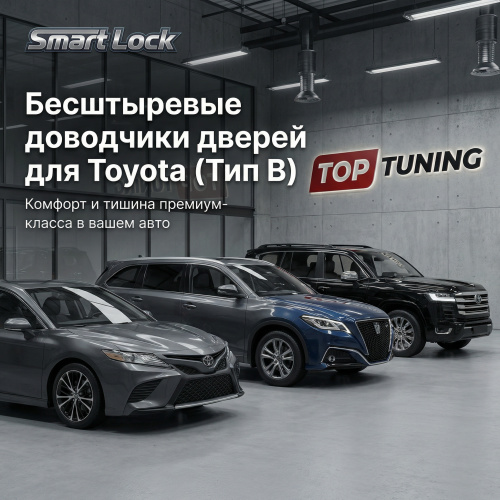 Бесштыревые доводчики дверей Smart Lock для Toyota (Тип B)