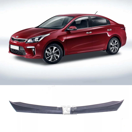 Элероны заднего бампера Advance на Kia Rio 4