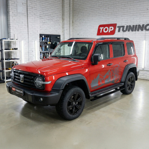 Выдвижные пороги ступени RRS для TANK 300 (2021+)