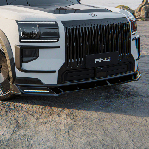 Сплиттер Renegade с ДХО на передний бампер ZEEKR 9X